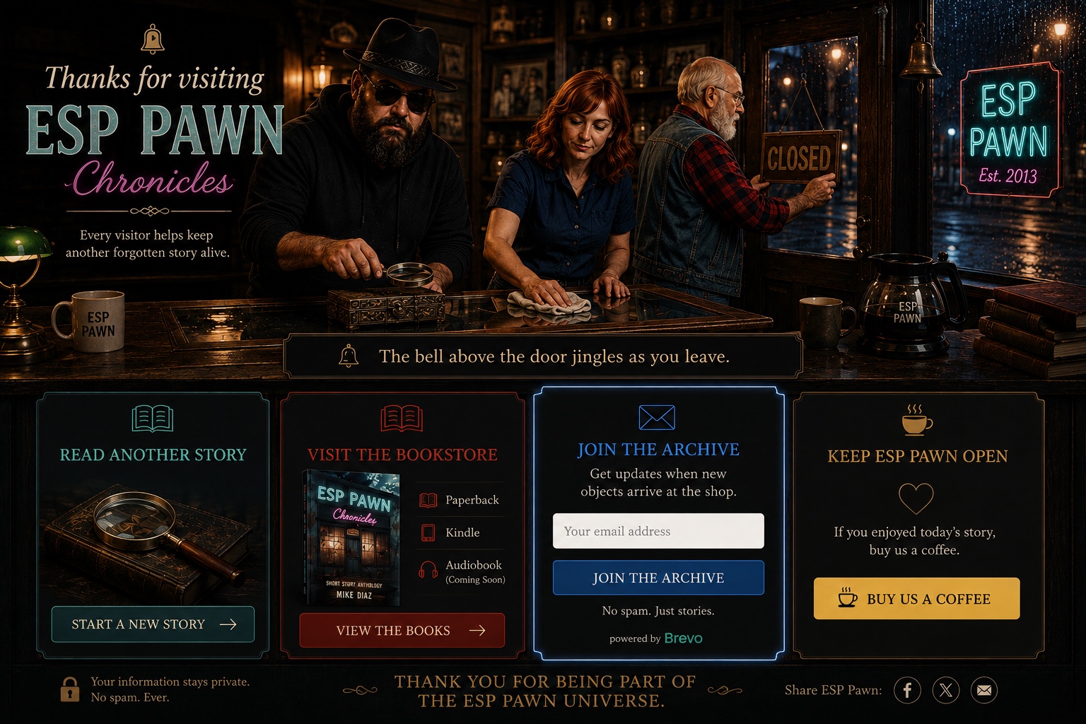 Thanks for visiting ESP Pawn. Read another story, visit the bookstore, join the Archive, or keep ESP Pawn open.